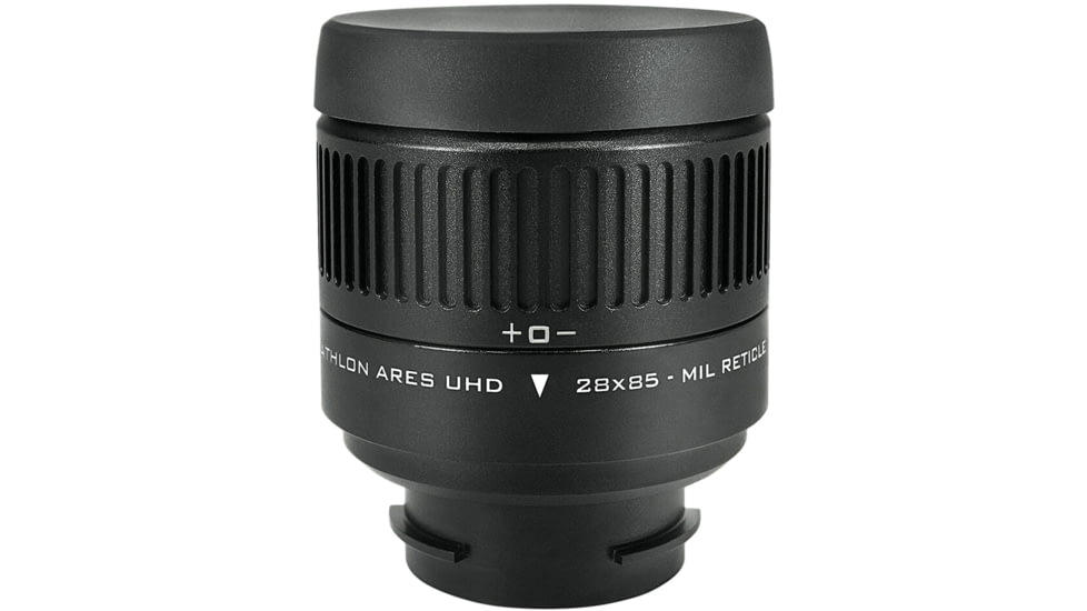 Athlon Optics Ares GEN2 20-60x85mm 28x Eyepiece, MIL Reticle, Black, 312009
