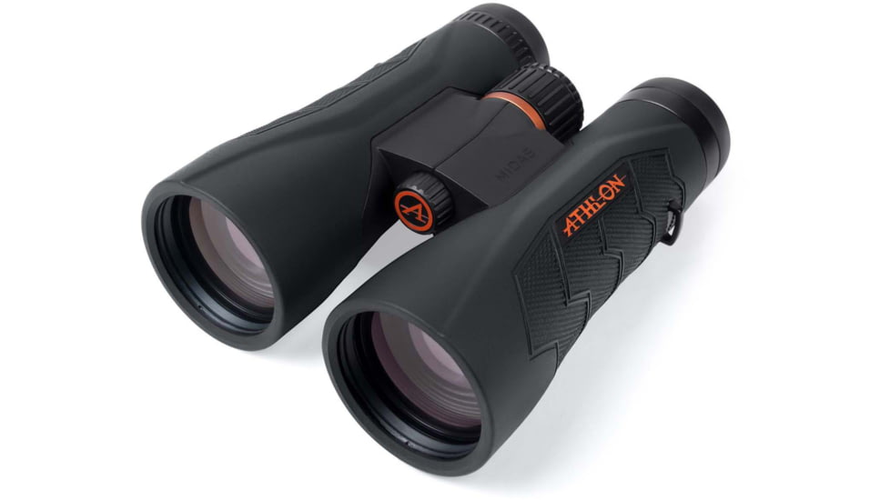 Athlon Optics Midas Gen II UHD 12x50mm Roof Prism Binoculars, Black, 113006