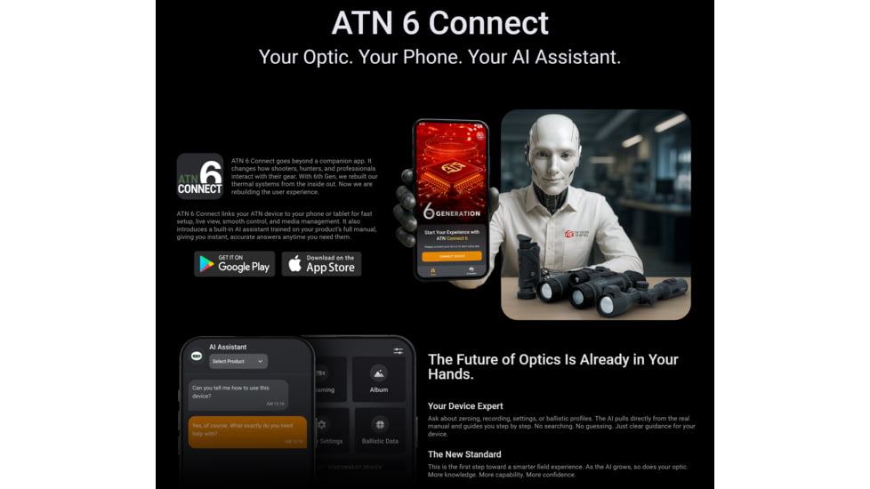 ATN BlazeTrek 625 Gen 6 Thermal Monocular