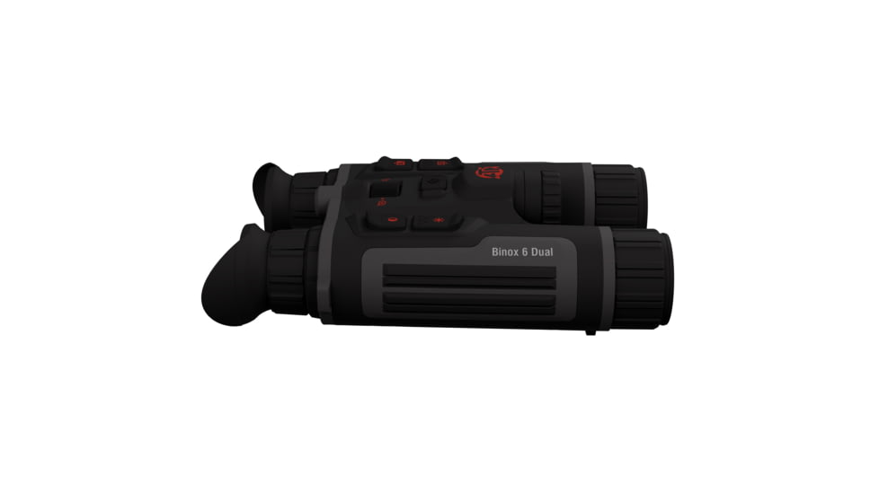 ATN Binox 6 Dual Multispectral 6-48x25mm Thermal Imaging Binocular w/Built-in Laser Rangefinder, 50 Hz, 256x192, Black, MSBNB6225A