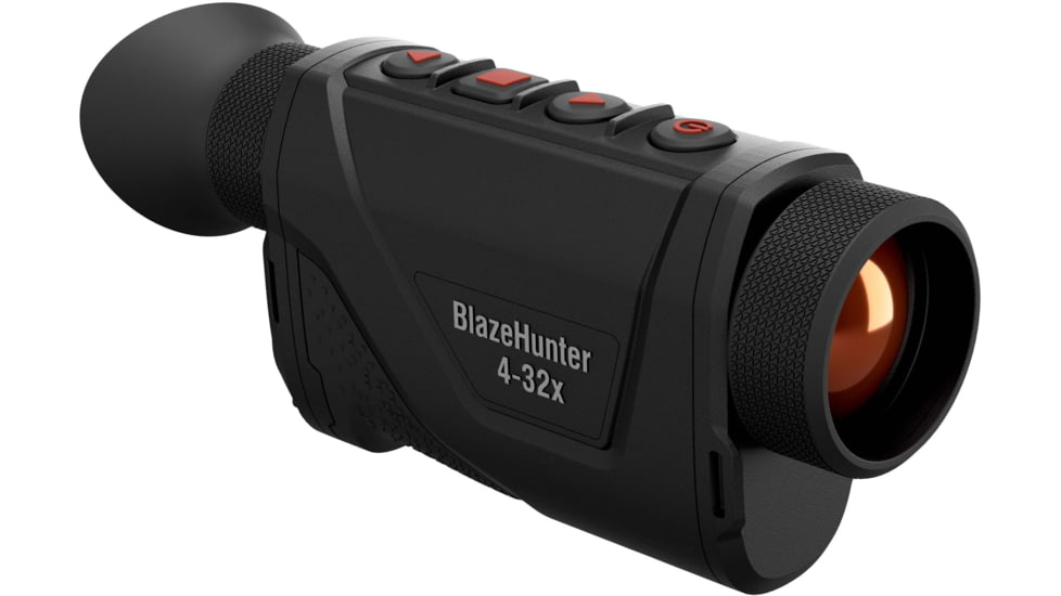 ATN BlazeHunter Pro 4-32x35mm Thermal Monocular, 50 Hz, 384x288, Black, TIMNBLH335