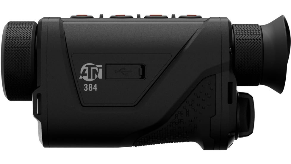 ATN BlazeHunter Pro 4-32x35mm Thermal Monocular w/Built-in Laser Rangefinder, 50 Hz, 384x288, Black, TIMNBLH335LRF