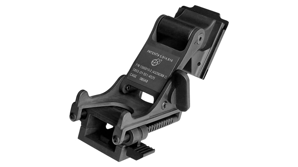ATN Norotis Helmet Mount PN 1701010 w/J Arm Bayonet Adapter, Black, ACMNODINHMNTN