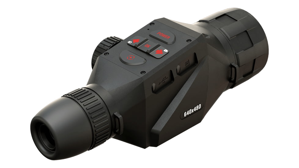 ATN OTS 4T, 1.5-15x, 640x480, Thermal Viewer w/ Full HD Video rec, WiFi,Smooth zoom, iOS/Android Controlling App, Black, TIMNO4642A