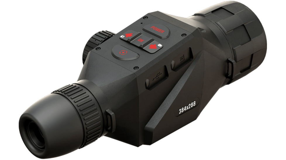 ATN OTS 4T, 2-8x, 384x288, Thermal Viewer w/ Full HD Video rec, WiFi, Smooth zoom, iOS/Android Controlling App, Black, TIMNO4382A