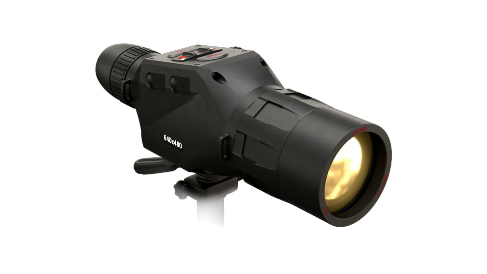 ATN OTS 4T, 4-40x, 640x480, Thermal Viewer w/ Full HD Video rec, WiFi, Smooth zoom, iOS/Android Controlling App, Black, TIMNO4644A