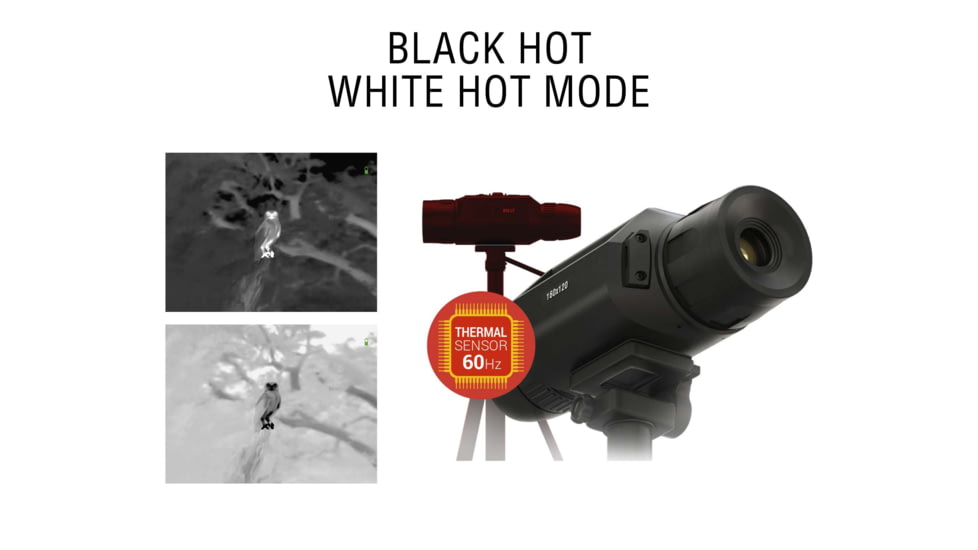 ATN OTS LT 320 2-4x Thermal Viewer, 25mm, 320x240, Black, TIMNOLT319X
