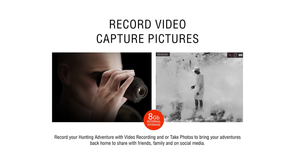 ATN OTS-XLT 2.5-10x Thermal Viewer, 25mm, 160x120, Black, TIMNOXL125X