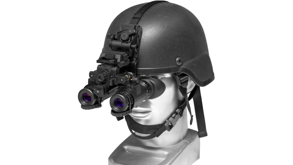 ATN PS31-3W 1x Dual Night Vision Goggle System w/White Phosphor Technology, Gen 3, 64 lp/mm, Black, NVGOPS313W