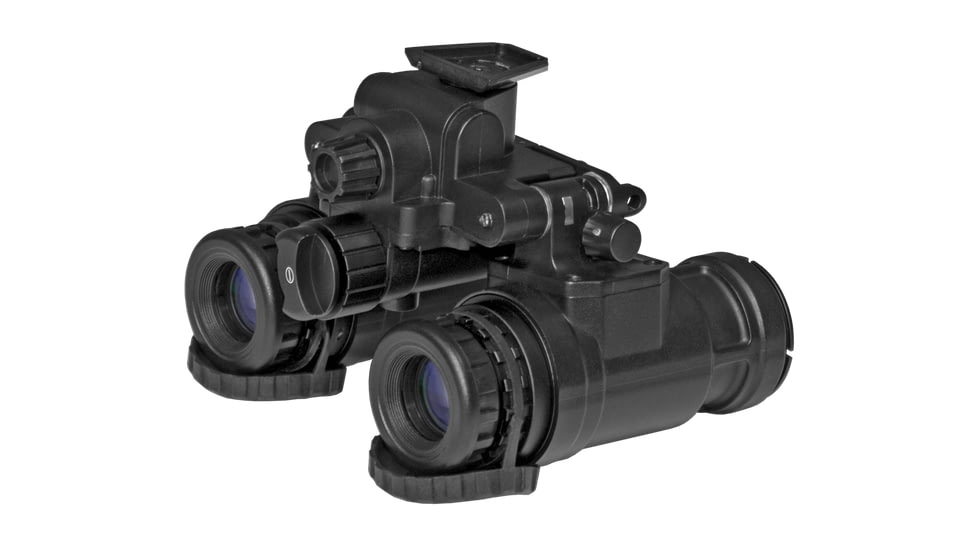 ATN PS31-HPT Dual Tube Night Vision Goggle/Binocular BNVD 40 FOV, High Performance Gen 2+ 64-68lp/mm, 23-25 SNR - P43 Green Phosphor, Black, NVGOPS314HPG