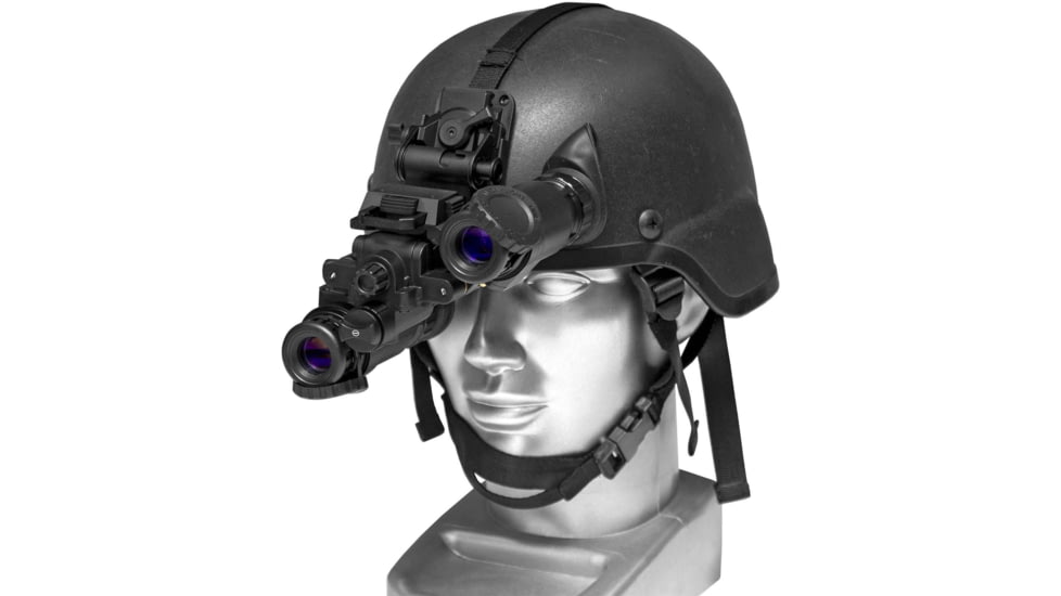 ATN PS31-WPT 1x Dual Night Vision Goggle System w/White Phosphor Technology, 51 - 64 lp/mm, Black, NVGOPS31WP