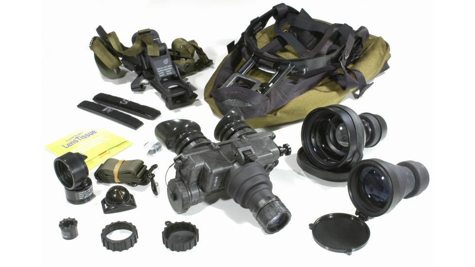 ATN PVS7-2I Night Vision Goggles, Standard Military Issue, Black, NVGOPVS72I