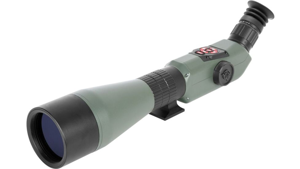 ATN X-Spotter HD 20-80x Smart Day/Night Spotting Scope w/Video Recording, Wi-Fi, GPS, Smartphone Control via App, Green / Black DGSSHD2080