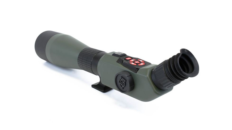 ATN X-Spotter HD 20-80x Smart Day/Night Spotting Scope w/Video Recording, Wi-Fi, GPS, Smartphone Control via App, Green / Black DGSSHD2080