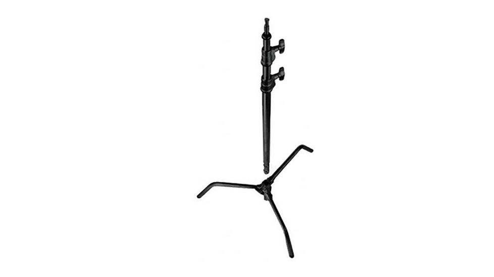 Avenger 60" Black Steel Turtle Base Century Stand A228SCB