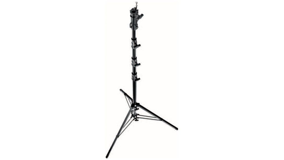 Avenger High Black Alu 3 Riser Baby Stand, Lazy Leg A0045B