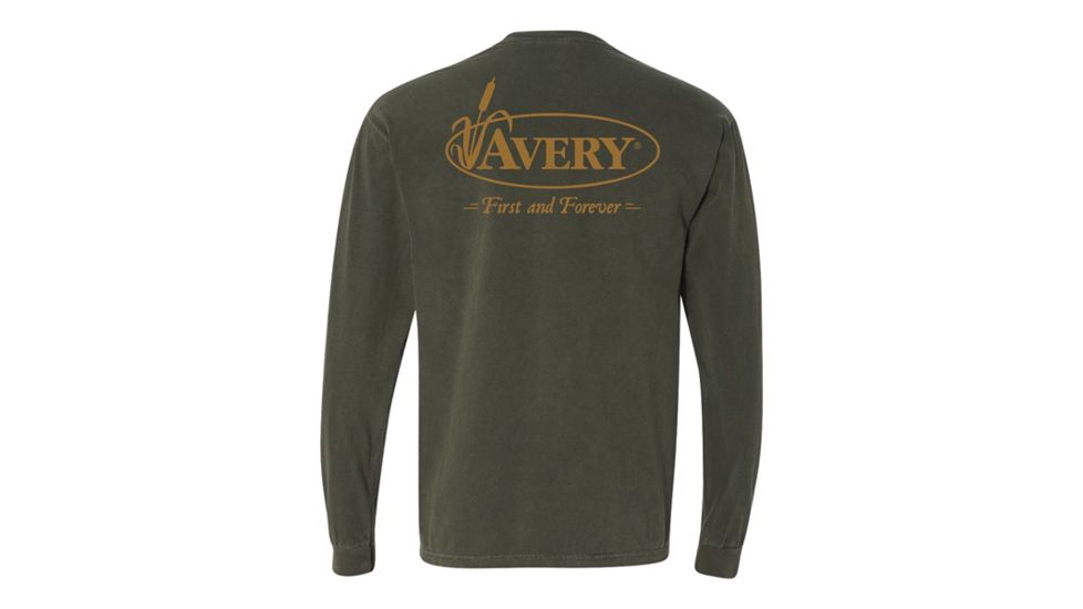 Avery Outdoors Avery Signature Long Sleeve Tee - Men's, Hemp, Medium 43221