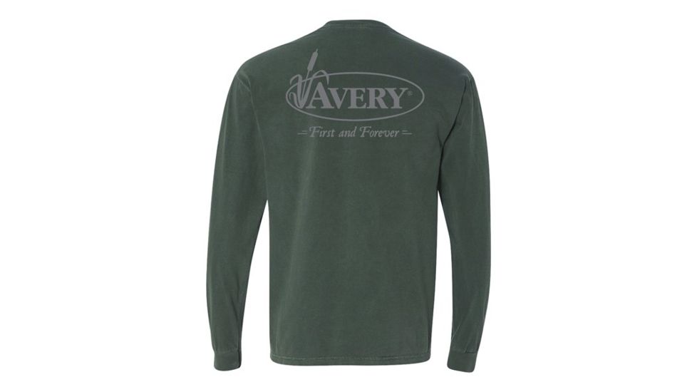Avery Outdoors Avery Signature Long Sleeve Tee - Men's, Blue Spruce, Large 43232