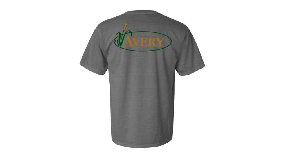 Avery Outdoors Avery Signature Short Sleeve Tee - Men's, Gray, Large 43212
