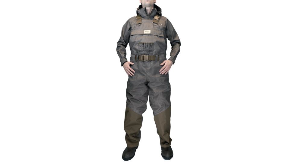 Avery Outdoors Heritage 2.0 Breathable Insulated Wader, Marsh Brown, Size 12 Stout, A1100023-MB-12S
