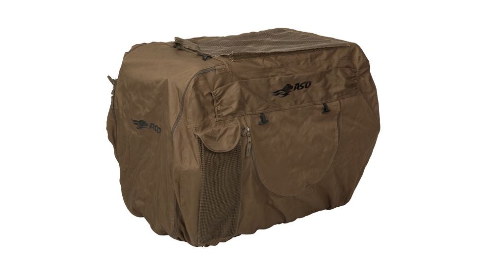 Avery Outdoors Quick Set Kennel Cover, Marsh Brown, Large 2622