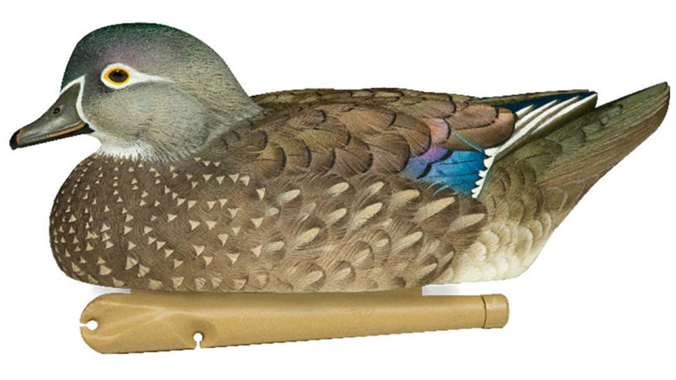 Avian X Top Flight Duck Decoy, Wood Duck Floater 6 pk., 8083, AVX-AVX8083