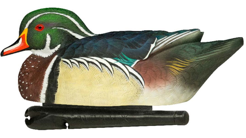Avian X Top Flight Duck Decoy, Wood Duck Floater 6 pk., 8083, AVX-AVX8083