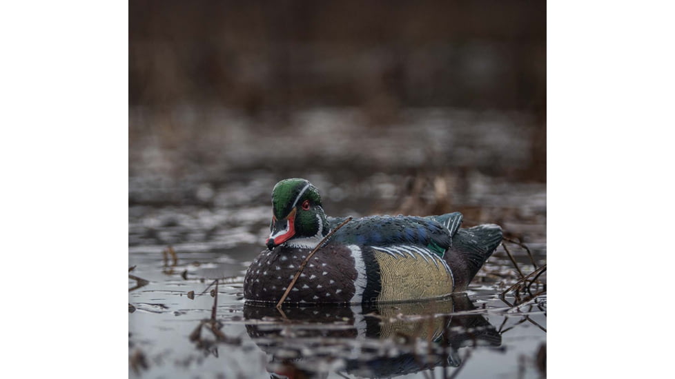Avian X Top Flight Duck Decoy, Wood Duck Floater 6 pk., 8083, AVX-AVX8083