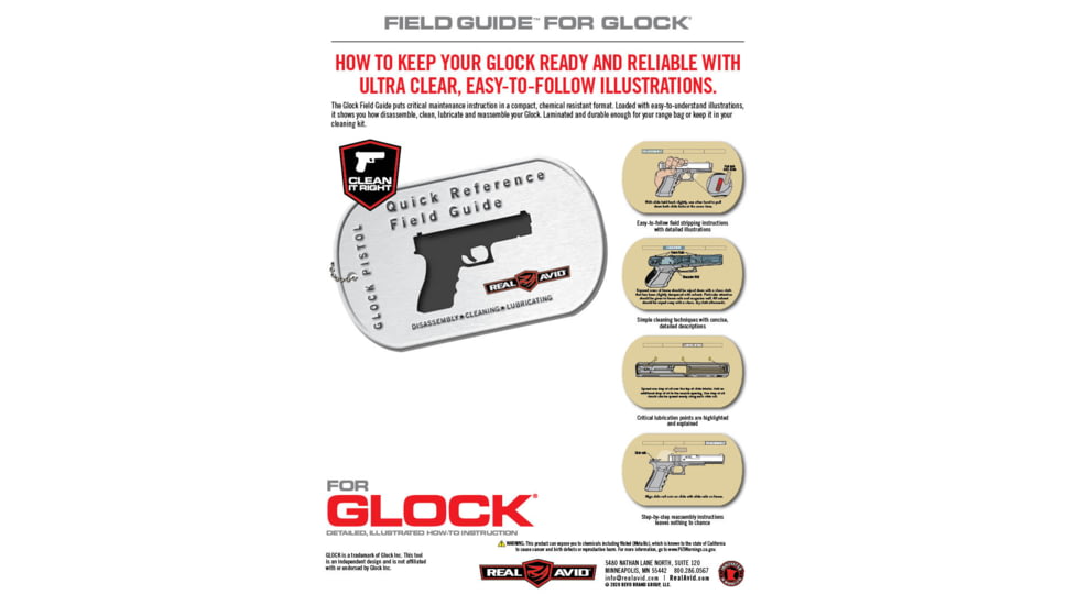 AVID AVGLOCKR GLOCK FIELD GUIDE