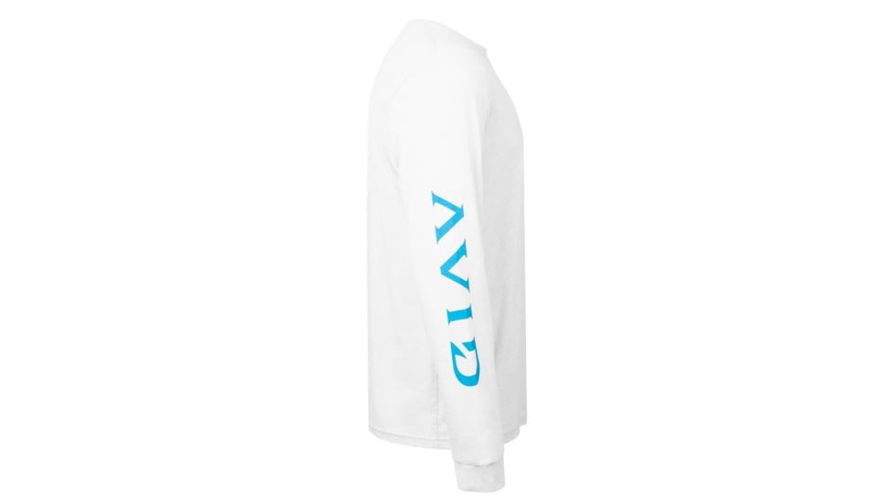 AVID Sportswear Always Thirsty Long Sleeve T-Shirt - Mens, White, Large, MT32424WHTLG