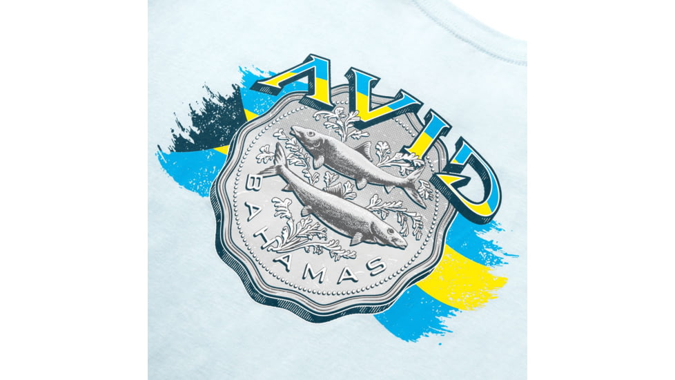 AVID Sportswear Bahama Bonefish T-Shirt - Mens, Seafoam, Large, MT32401SFMLG