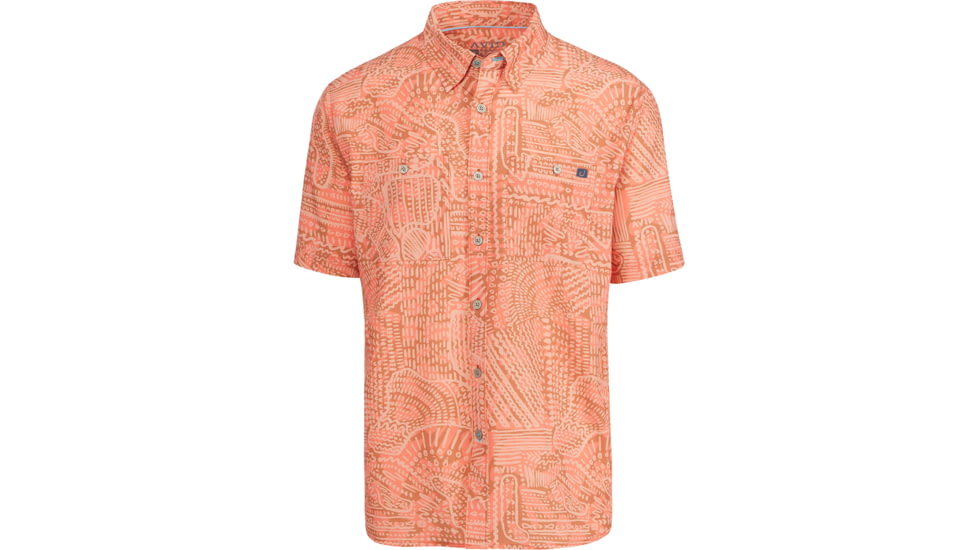 AVID Sportswear Baja Perfromance Short Sleeve Shirt - Mens, Clearwater Clay, Extra Large, MV12404CWCXL