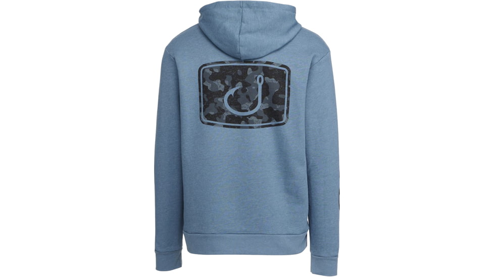AVID Sportswear Shelter Icon Hoodie - Mens, Heather Slate Blue, Small/Medium, MF12400HSBSM