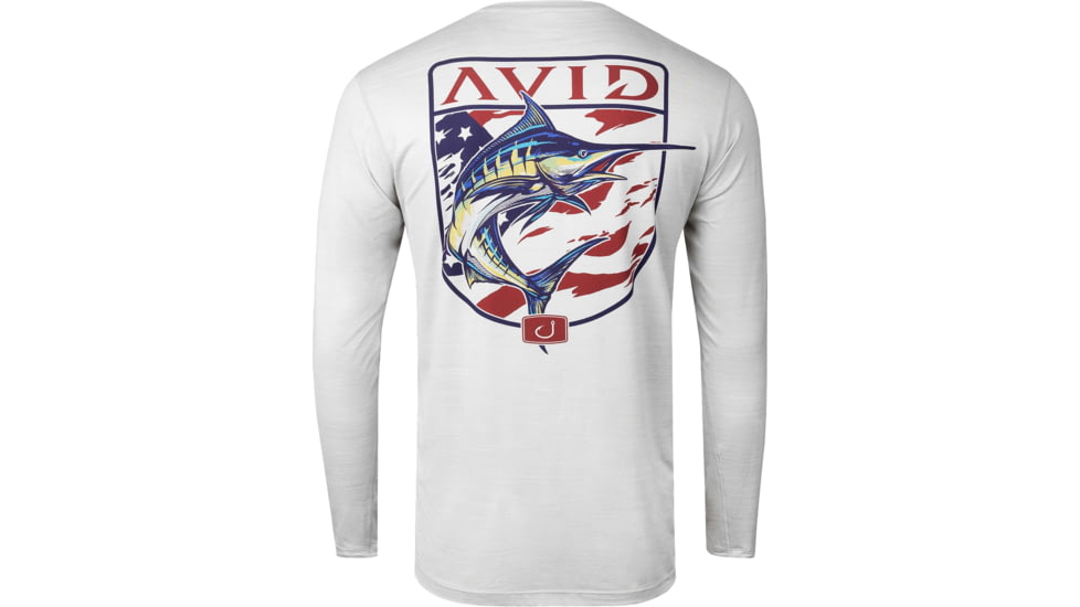 AVID Sportswear Bill Of Rights Pacifico Long Sleeve Shirt - Mens, Glacier, Extra Large, MK32437GLGXL