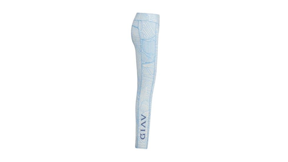 AVID Sportswear Calusa Hydro Performance Legging - Womens, Clearwater Sky, Medium, WP12400CWSMD