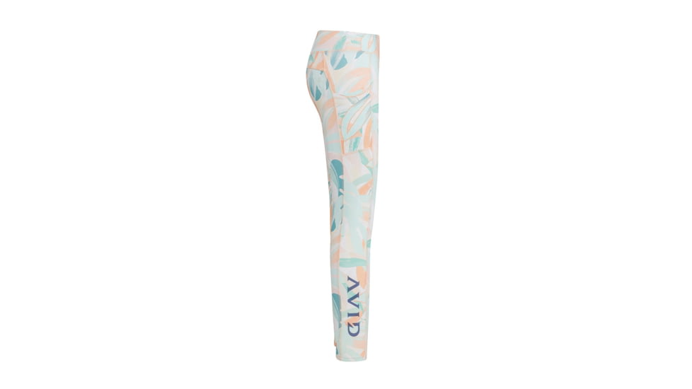 AVID Sportswear Calusa Hydro Performance Legging - Womens, Sanibel Peach, Small/Medium, WP12400SNPSM