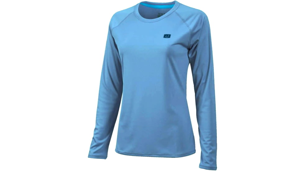 AVID Sportswear Core Avidry Crew - Womens, Blue Heaven, Large, AVW900BLHLG