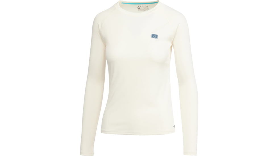 AVID Sportswear Core Avidry Long Sleeve Shirt - Womens, Bone, Small/Medium, WK12400BONSM