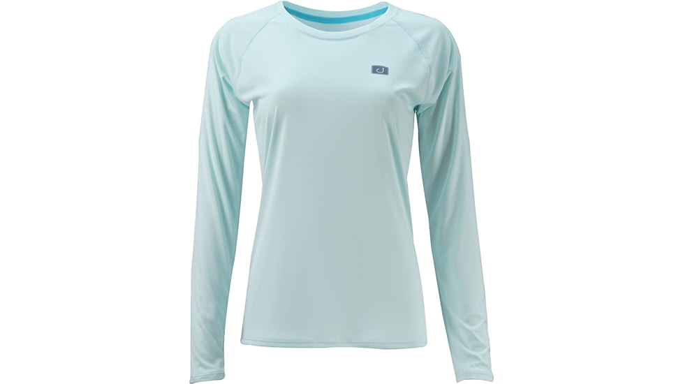 AVID Sportswear Core Avidry Long Sleeve Shirt - Womens, Seafoam, Large, WK12400SFMLG