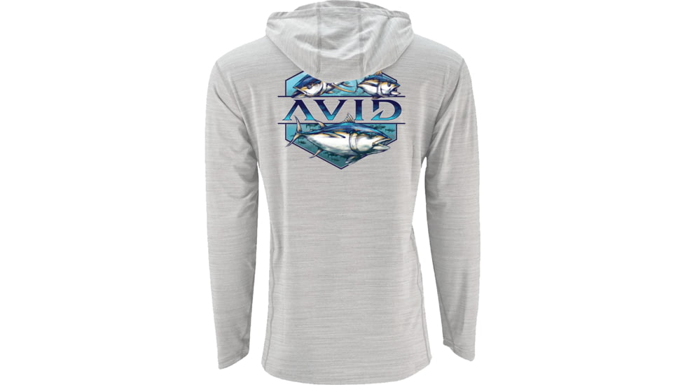 AVID Sportswear Cow Town Pacifico Hoodie - Mens, Glacier, Large, MK12419GLGLG