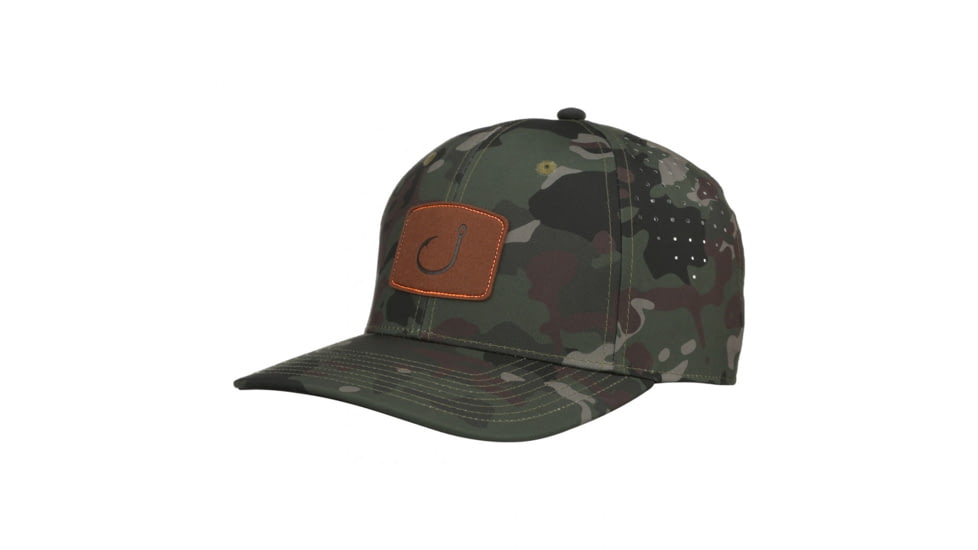 AVID Sportswear Delta Performance Hat - Mens, Green Camo, One Size, MH31907GRCOS