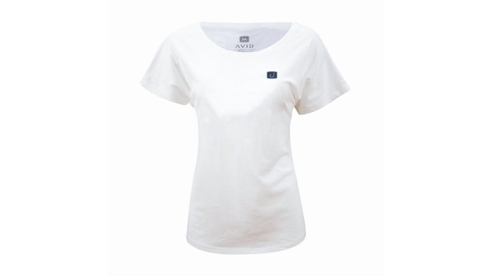 AVID Sportswear Early Bird T-Shirt - Womens, White, Medium, WT12305WHTMD