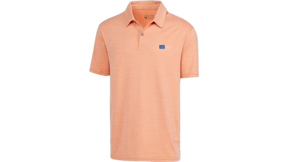 AVID Sportswear Iconic Pacifico Polo - Mens, Dark Coral, Medium, MK12409DCOMD