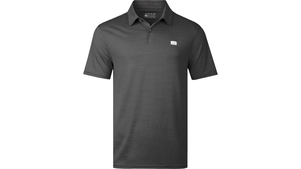 AVID Sportswear Iconic Pacifico Polo - Mens, Vintage Black, Medium, MK12409VBKMD