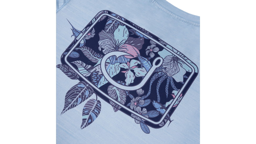 AVID Sportswear Islamorada Icon Pacifico Long Sleeve Shirt - Mens, Sky, 2XL, MK32436SKY2X