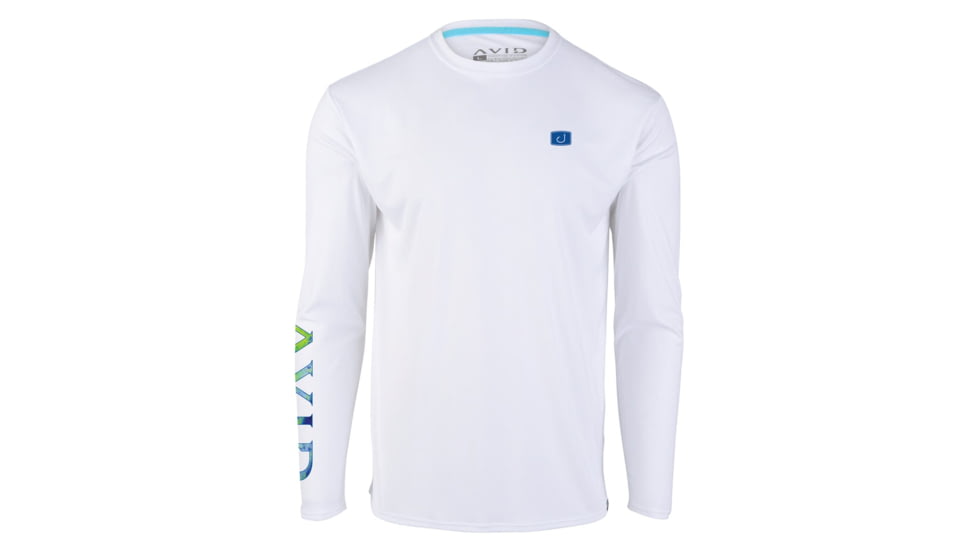 AVID Sportswear Mahi Hook Avidry Long Sleeve Shirt - Mens, White, 3XL, MK12420WHT3X