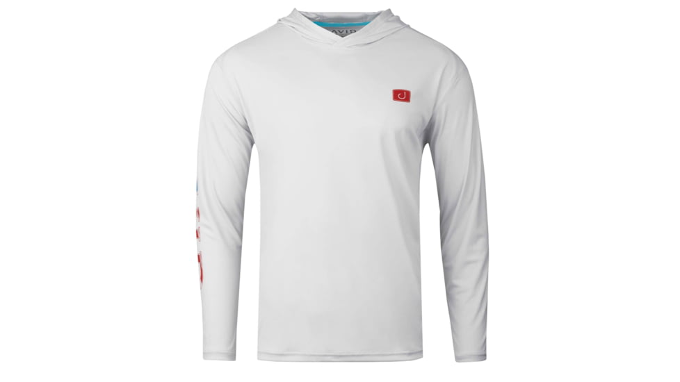 AVID Sportswear Marlin Pride Kinetic Avidry Hoodie - Mens, Glacier, Medium, MK32430GLGMD