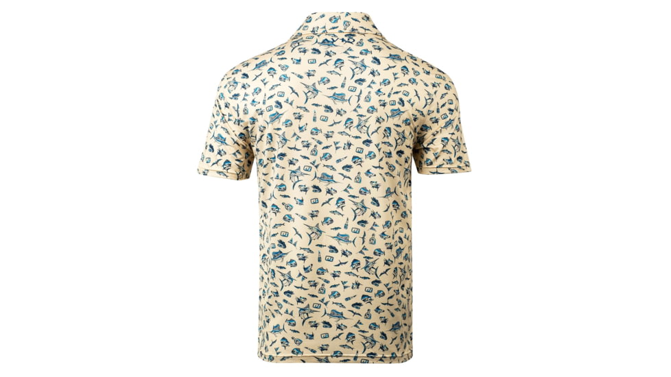 AVID Sportswear Offshore Pacifico Polo - Mens, Bone, Extra Large, MK32414BONXL