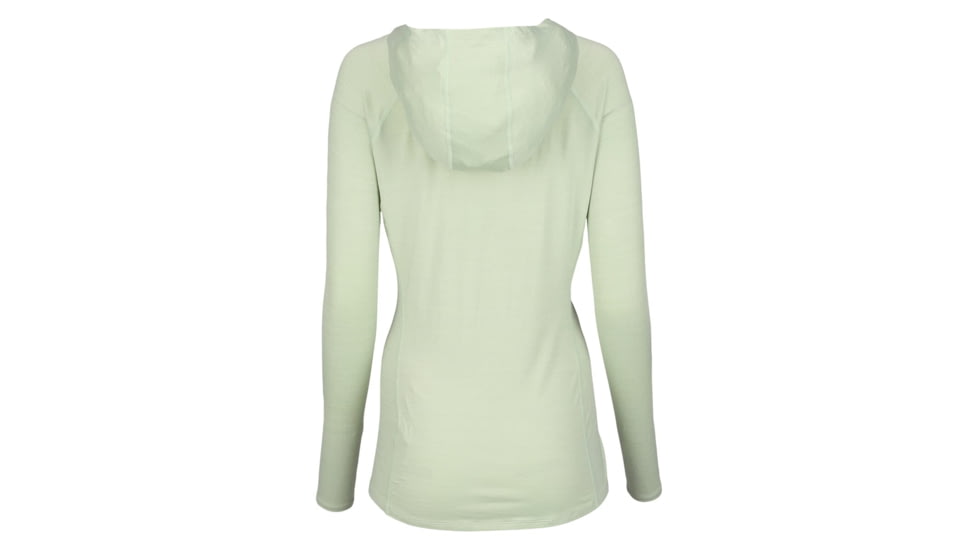 AVID Sportswear Pacifico Performance Zip Hoodie - Womens, Green Fig, Medium, WK12327GRFMD