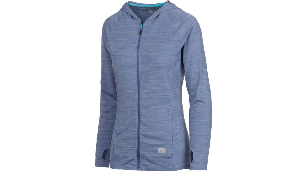 AVID Sportswear Pacifico Performance Zip Hoodie - Womens, Midnight Blue, Small/Medium, WK12327MNBSM